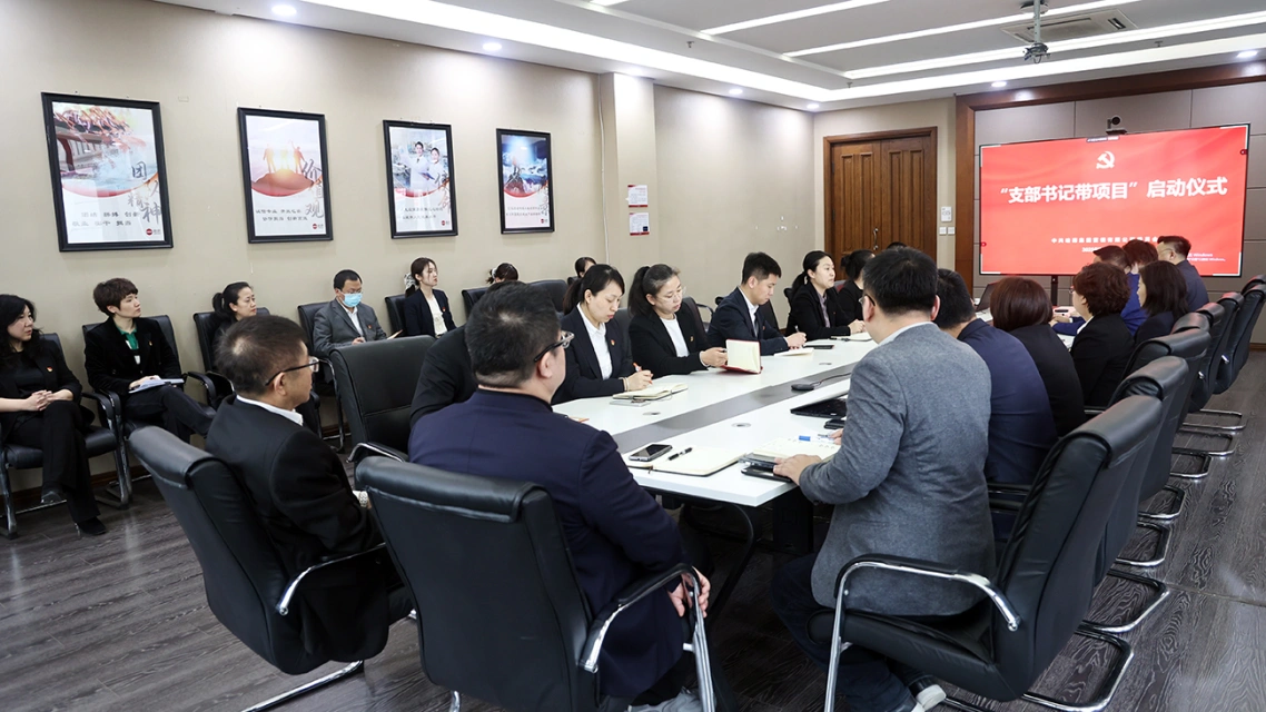 党徽闪耀 头雁领航——哈药营销召开"支部书记带项目"启动仪式
